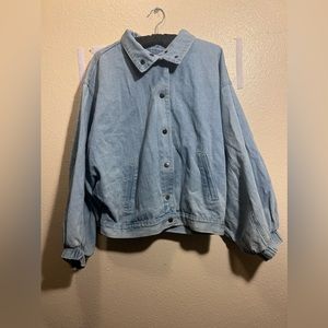 Fashion Nova Jean Jacket. Size medium